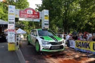 Rallye Český Krumlov: Dojezd posádek do cíle